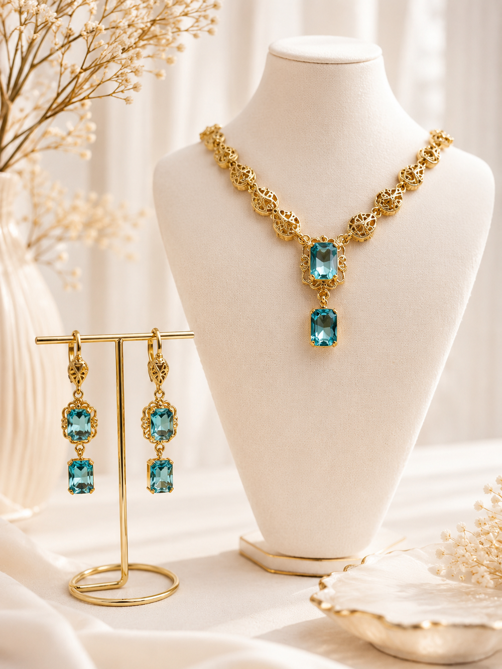Elegance Set in Türkis