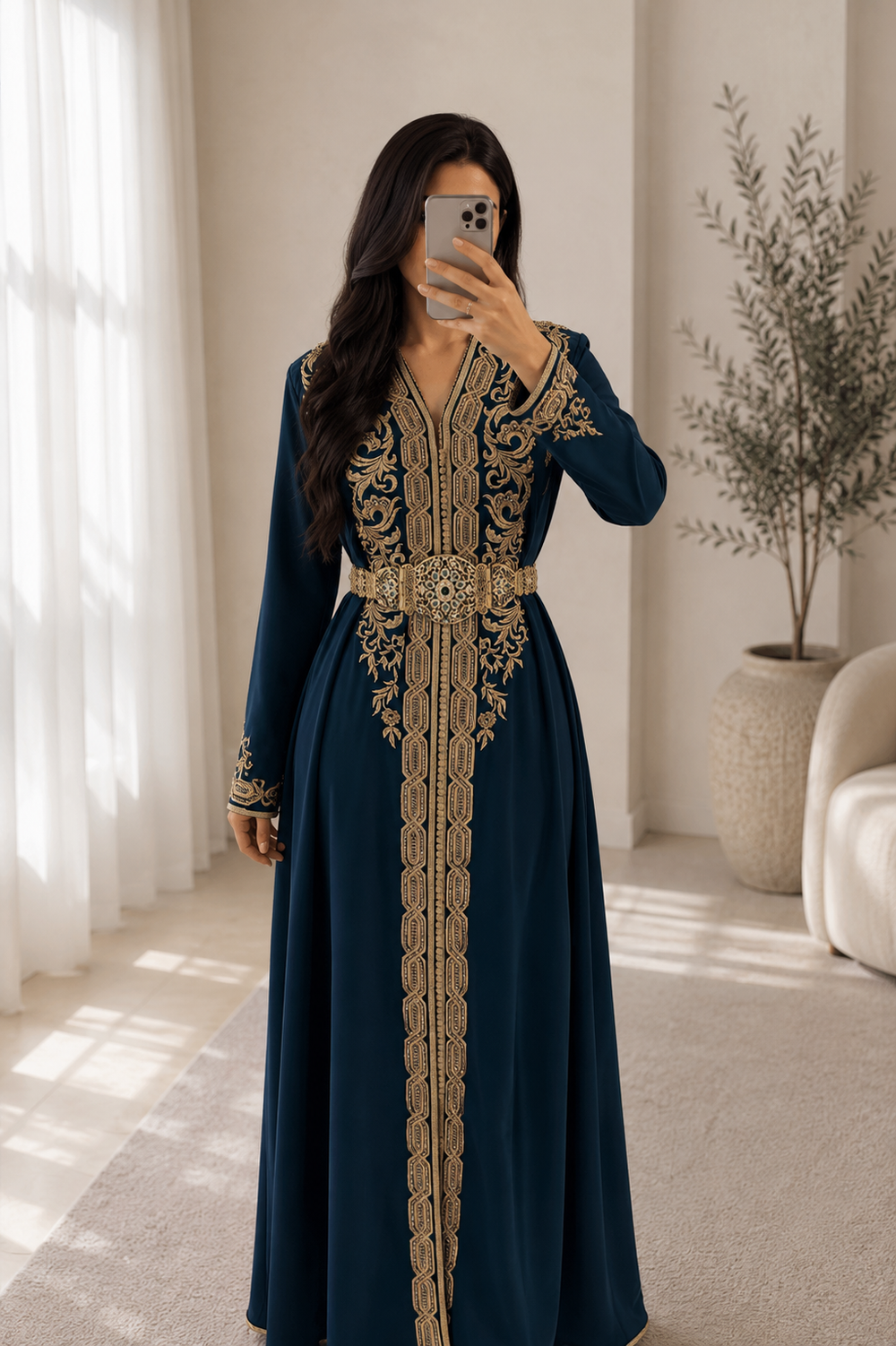 Kaftan Marrakech Émeraude