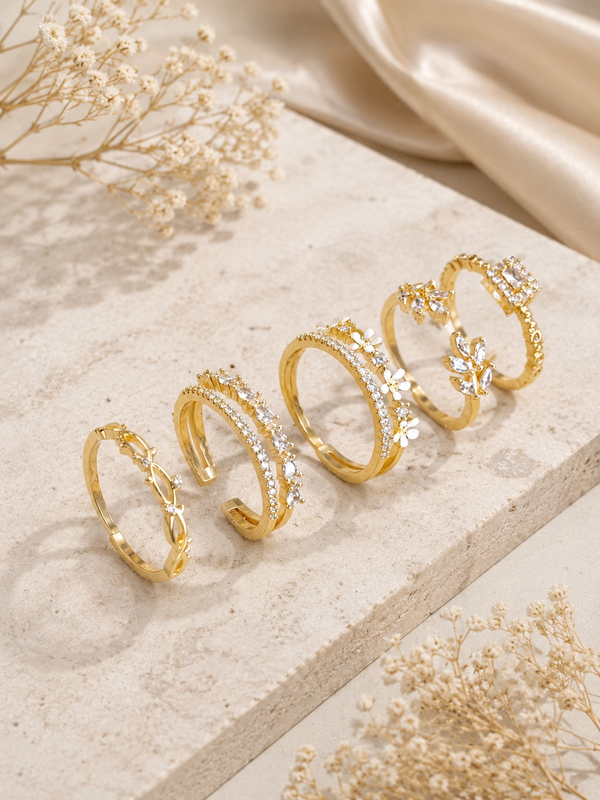 5er Ring Set