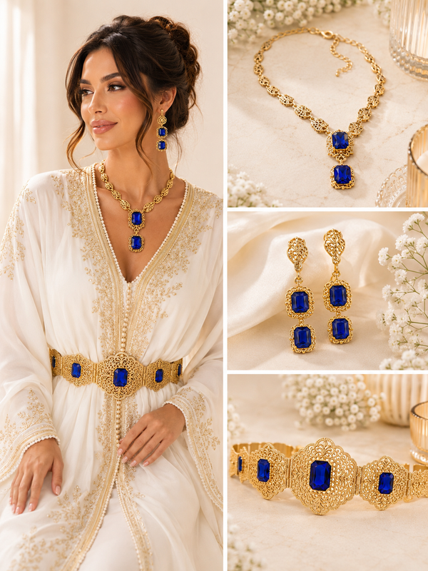 Elegance Set Royal Blau