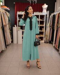 Jellaba Mint Noir