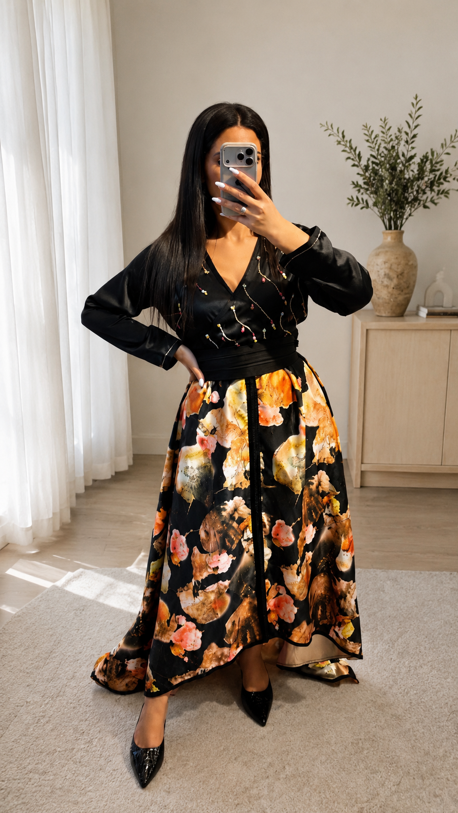 Kaftan Casablanca Noir