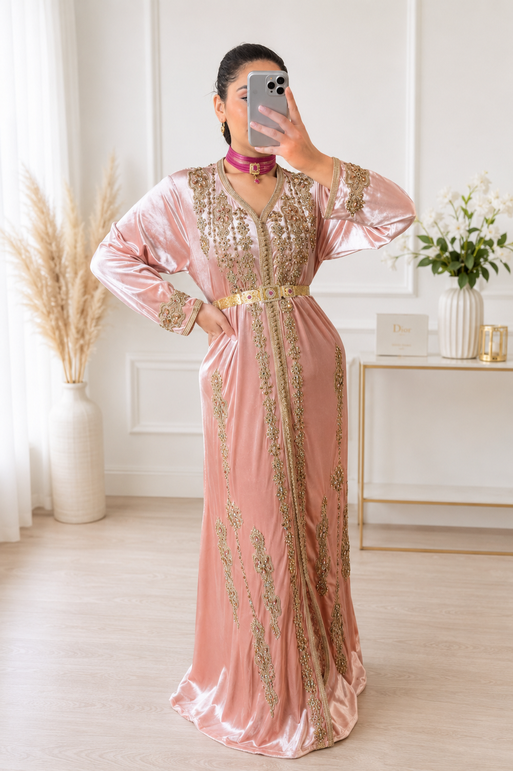 Kaftan „Rosé Royale“