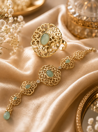 Mint Gold Set