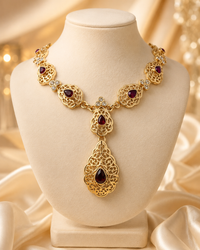 Beldi Yara Weinrot Gold Set