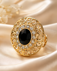 Noir Gold Schmuckset