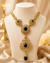Noir Gold Schmuckset
